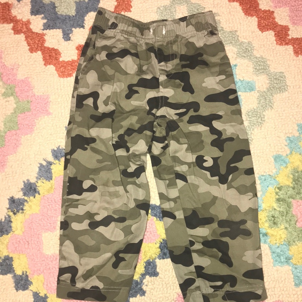 Khaki camo pants